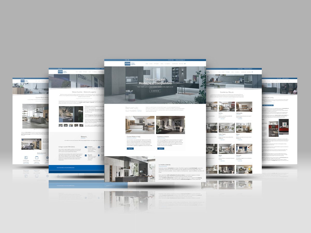 realizzazione sito internet STOSA CUCINE LUGANO - Lugano - Ticino - Svizzera